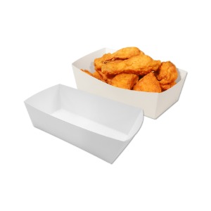 치킨트레이(무지/중/A-1) 600개 #치킨박스속지