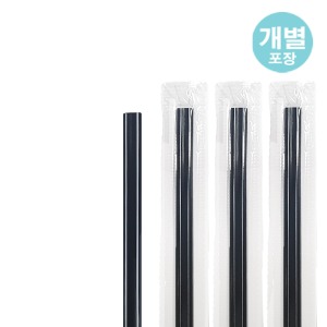18cm_커피스틱(대/1매입/검정)-GS 10,000개